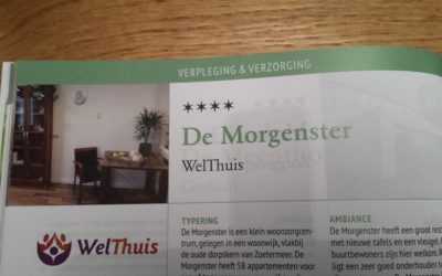 WelThuis De Morgenster beloond voor gastvrijheid