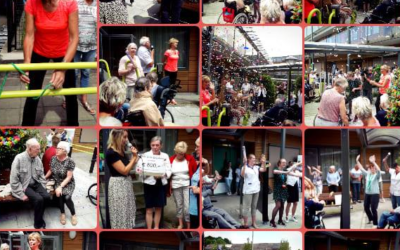 Opening beweegtuin locatie Wilgenhoven in Stolwijk met Olga Commendeur