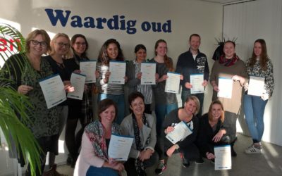 Trotse jobcoaches behalen certificaat